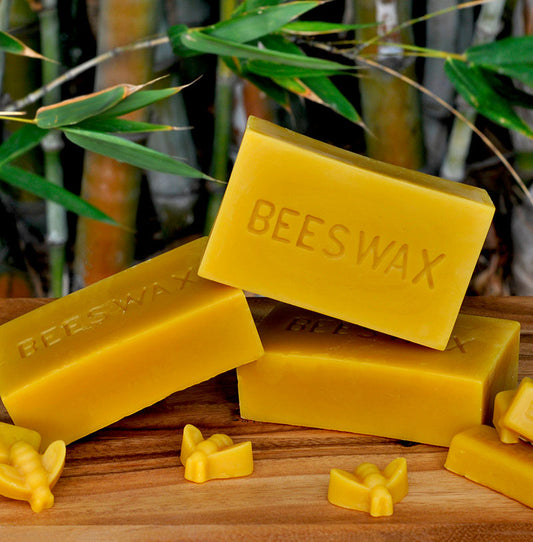 5 Pounds of Beeswax Bars – $11.50/lb Free Ship